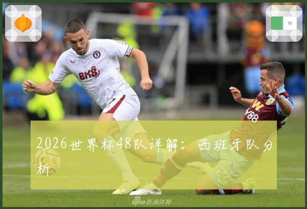 2026世界杯48队详解：西班牙队分析